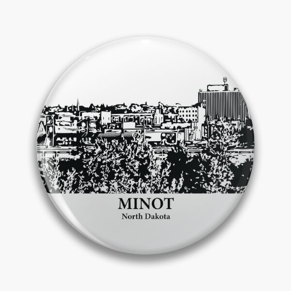 Item preview, Minot - North Dakota designed and sold by Lakeric Cityscapes.