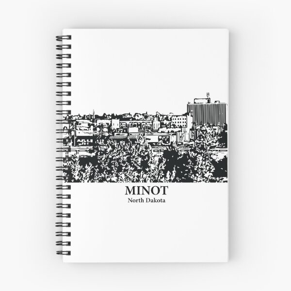 Item preview, Minot - North Dakota designed and sold by Lakeric Cityscapes.