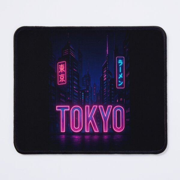 Item preview, Tokyo Japan Neon City Art Skyline Futuristic Travel Souvenir designed and sold by Annika Shurafa.