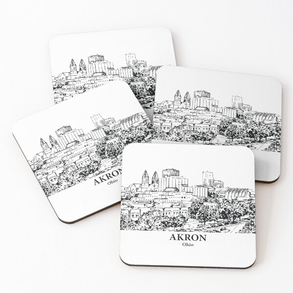 Item preview, Akron - Ohio designed and sold by Lakeric Cityscapes.