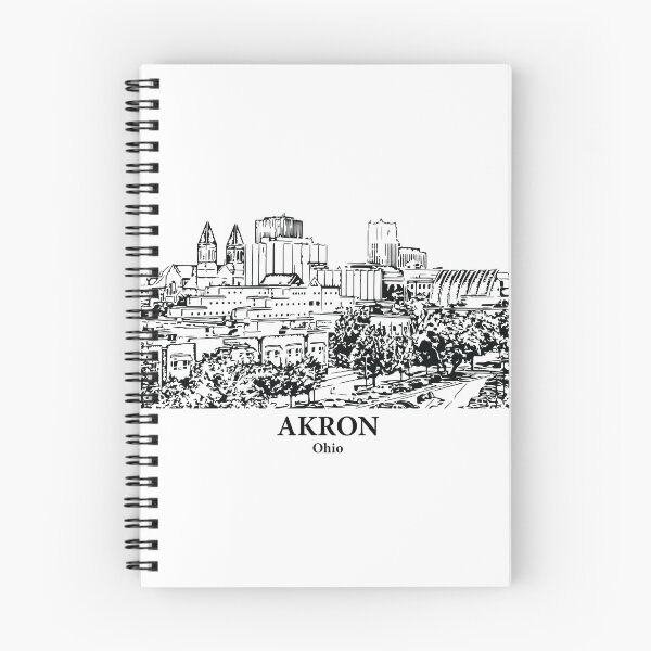 Item preview, Akron - Ohio designed and sold by Lakeric Cityscapes.