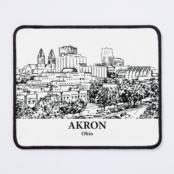 Item preview, Akron - Ohio designed and sold by Lakeric Cityscapes.