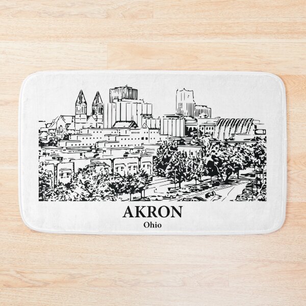 Item preview, Akron - Ohio designed and sold by Lakeric Cityscapes.