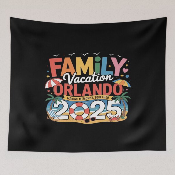 Item preview, Orlando Family Vacation 2025 Matching Family Summer Trip designed and sold by PeteHomenick.