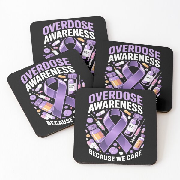 Item preview, Overdose Awareness Day I Wear Purple Ribbon  designed and sold by PeteHomenick.