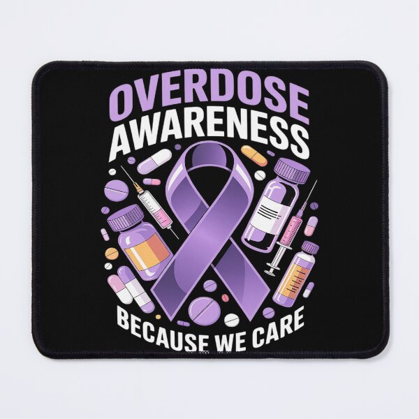 Item preview, Overdose Awareness Day I Wear Purple Ribbon designed and sold by PeteHomenick.