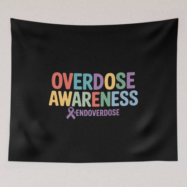 Item preview, Overdose Awareness Day Purple Ribbon Women Men designed and sold by PeteHomenick.