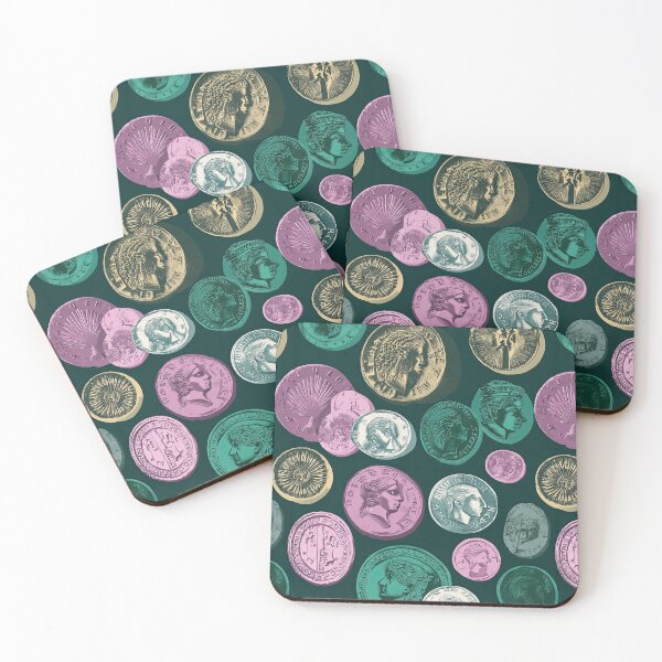 Item preview, Retro Ancient Coin Pattern Design designed and sold by Kybruno's Creations.