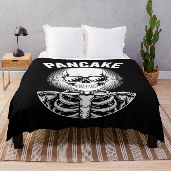 Item preview, Pancakes Skull - Creepy Skeleton Pancake Halloween Lover designed and sold by PeteHomenick.