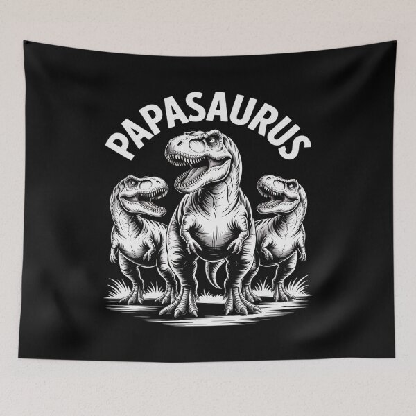Item preview, Papasaurus Papa Dinosaur Grandpa Saurus Fathers Day designed and sold by PeteHomenick.