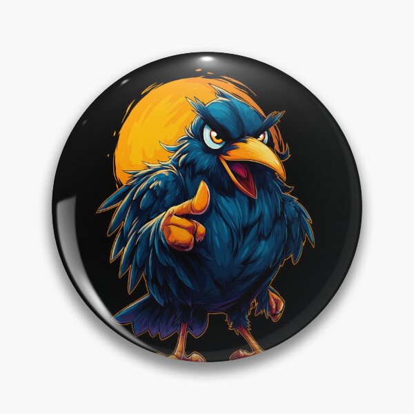 Item preview, Crowning the pecking order - Bold bird attitude design designed and sold by JoRealm.