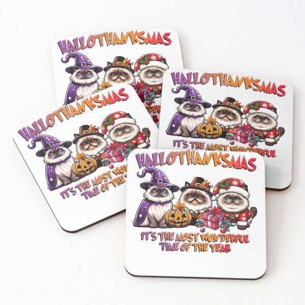 Item preview, Himalayan Cat Halloween Thanksgiving Christmas  designed and sold by doodIllustrate.