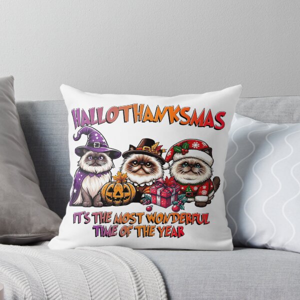 Item preview, Himalayan Cat Halloween Thanksgiving Christmas  designed and sold by doodIllustrate.