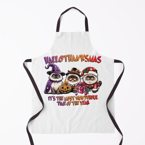 Item preview, Himalayan Cat Halloween Thanksgiving Christmas designed and sold by doodIllustrate.