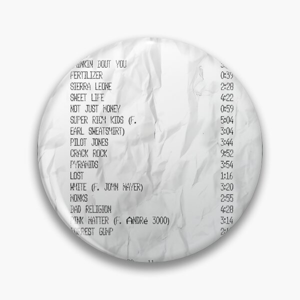 Item preview, Album Receipt Sticker designed and sold by Merleastillo.