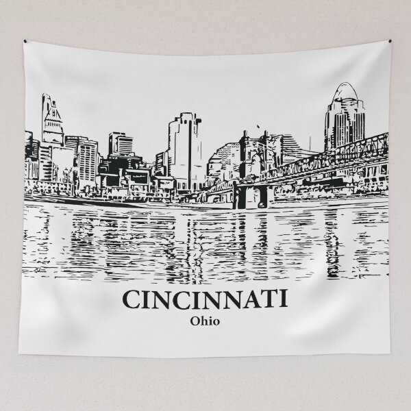 Item preview, Cincinnati - Ohio designed and sold by Lakeric Cityscapes.