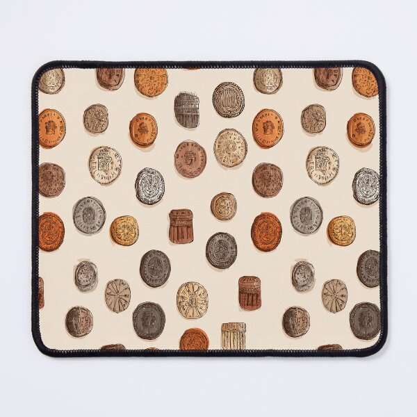 Item preview, Retro Ancient Coin Pattern Design 3 designed and sold by Kybruno's Creations.