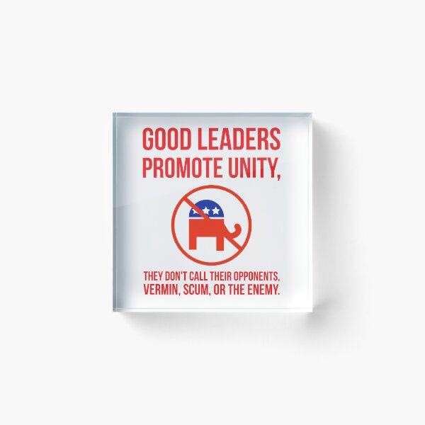 Item preview, Good leaders promote unity  designed and sold by Rachel the Artist .