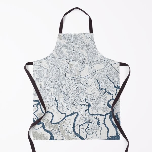 Item preview, Port Harcourt City Map of Nigeria - Coastal designed and sold by deMAP.