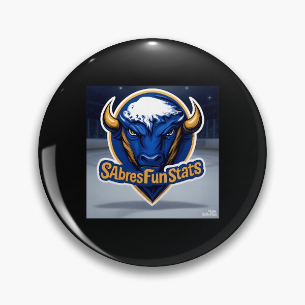 Item preview, Sabres Fun Stats Logo designed and sold by Yvetteordana.