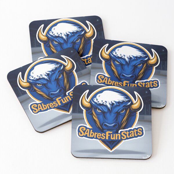 Item preview, Sabres Fun Stats Logo designed and sold by Yvetteordana.