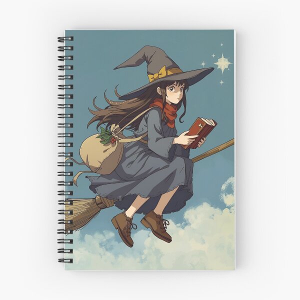 Item preview, Witch Riding a Broomstick designed and sold by mysakura.
