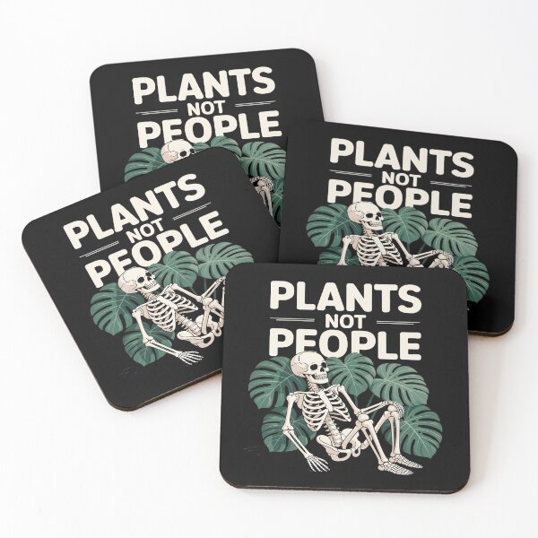 Item preview, Plants Not People SkeletonPiping Plover Bird Funny Cute Animal Watching designed and sold by BlackStars3Neon.