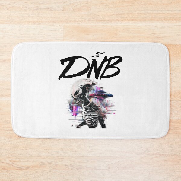 Item preview, DNB - Alien Bass Glitch (Black)  designed and sold by Discothreadz.