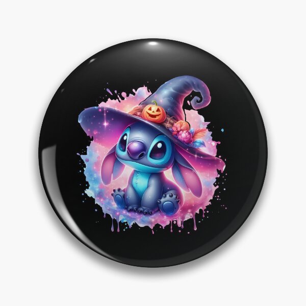 Item preview, Lilo & Stitch Witch Hat – Magical Neon Halloween Stitch Art designed and sold by alolo2021.