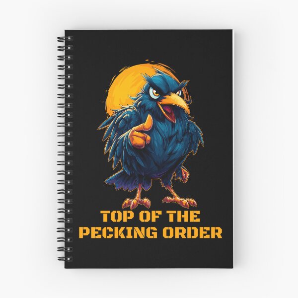 Item preview, Top of the pecking order - Bold bird attitude design designed and sold by JoRealm.