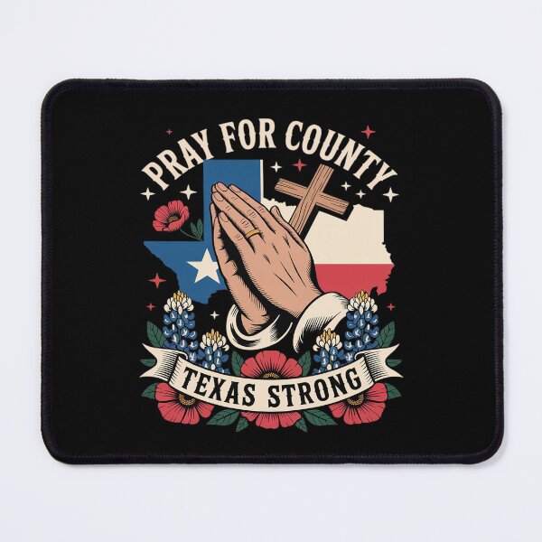 Item preview, Pray for Kerr County Texas Strong Faith Design designed and sold by BlackStars3Neon.