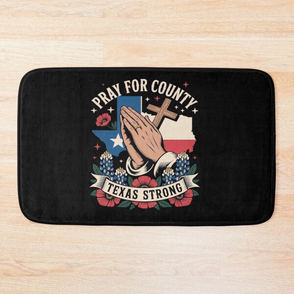 Item preview, Pray for Kerr County Texas Strong Faith Design  designed and sold by BlackStars3Neon.