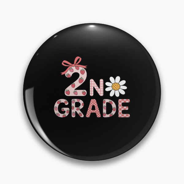 Item preview, Preppy Back to School Strawberry Coquette 2nd Grade Teacher designed and sold by BlackStars3Neon.