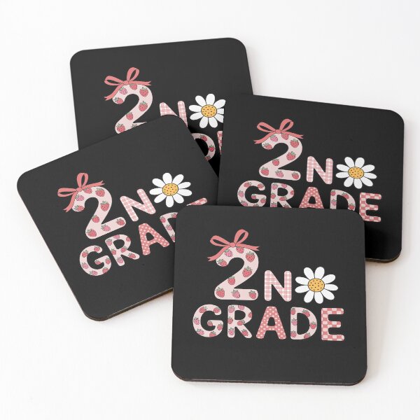 Item preview, Preppy Back to School Strawberry Coquette 2nd Grade Teacher designed and sold by BlackStars3Neon.