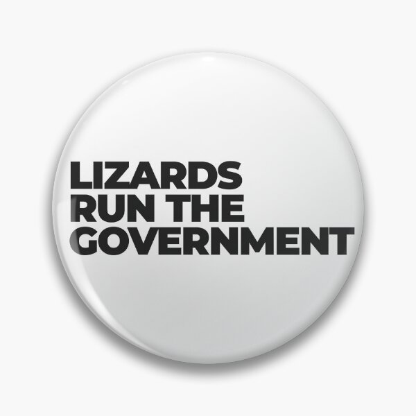 Item preview, Lizards run the government designed and sold by Clothspiracy.
