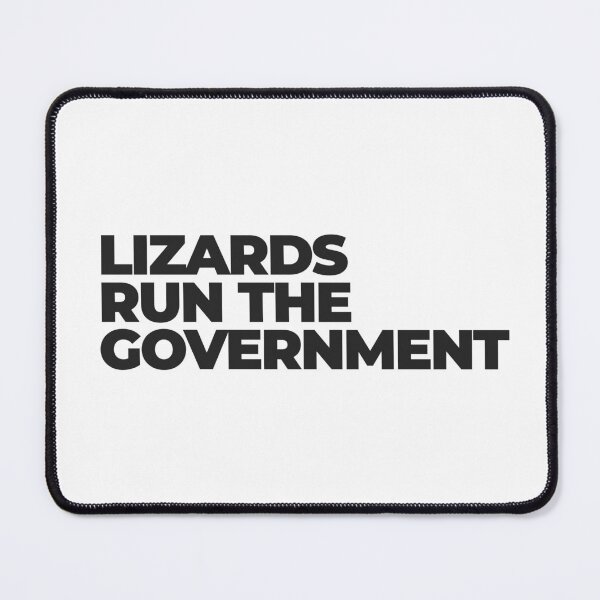 Item preview, Lizards run the government designed and sold by Clothspiracy.