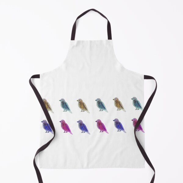Item preview, Rainbow Bird pattern. Watercolour painting of a finch, bird life designed and sold by Art-by-Nade.