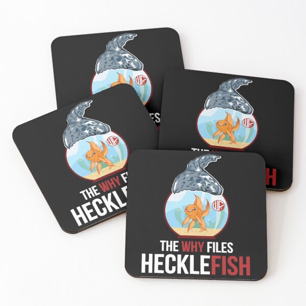Item preview, The Why Files Black Hecklefish designed and sold by KathleenMunson6.