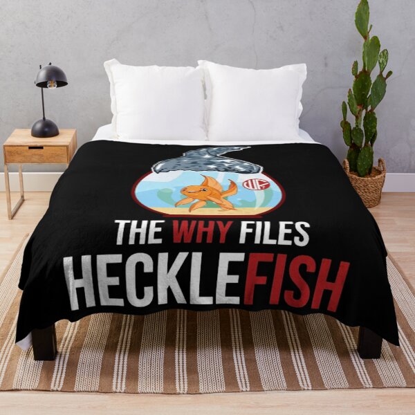 Item preview, The Why Files Black Hecklefish designed and sold by KathleenMunson6.