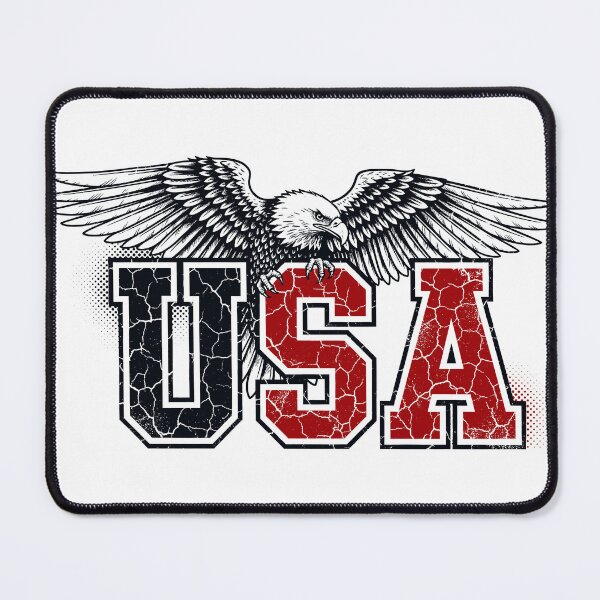 Item preview, USA - American Eagle Varsity Style Classic Vintage Typography designed and sold by sherifshaaban.