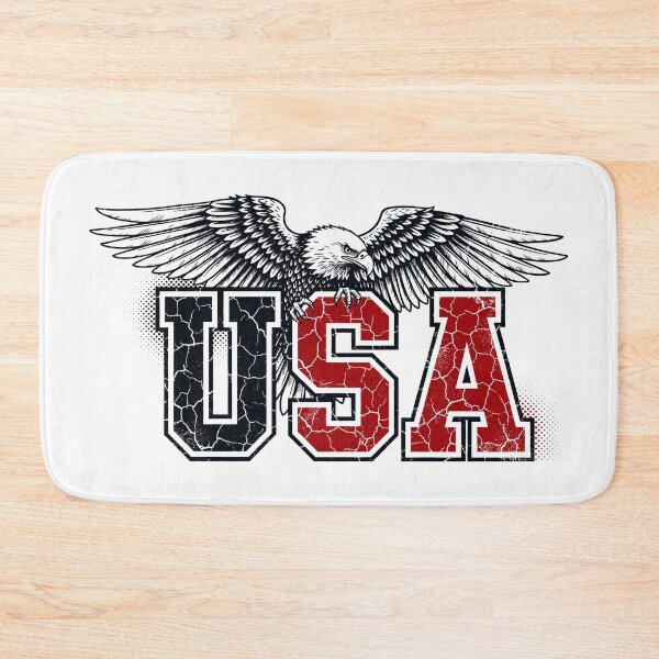 Item preview, USA - American Eagle Varsity Style Classic Vintage Typography designed and sold by sherifshaaban.