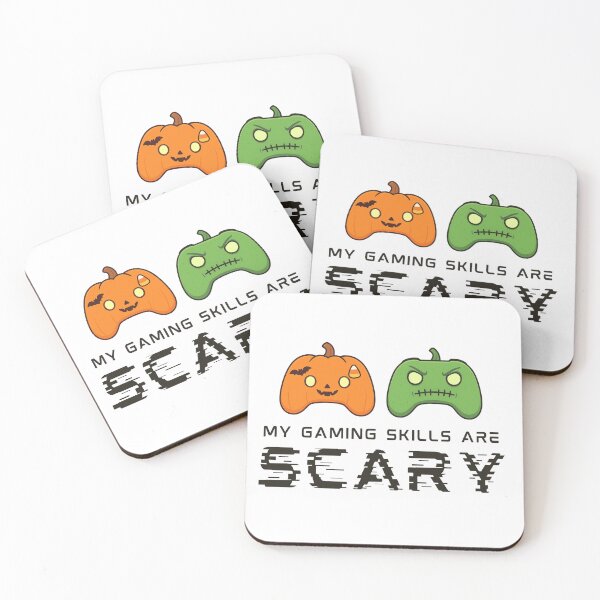 Item preview, My Gaming Skills are Scary designed and sold by Whistle-and-Co.