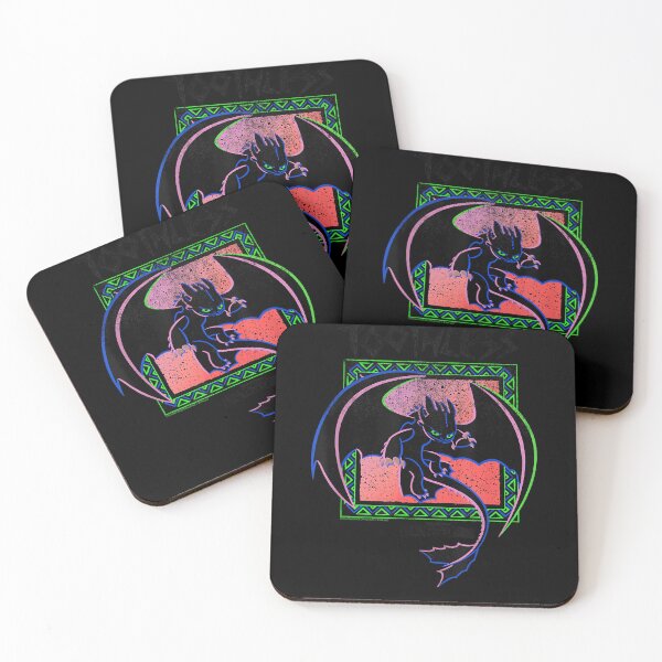 Item preview, Toothless Neon Dragon Artwork designed and sold by AriePollich.