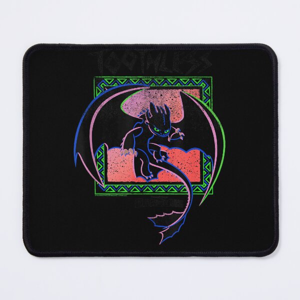 Item preview, Toothless Neon Dragon Artwork designed and sold by AriePollich.