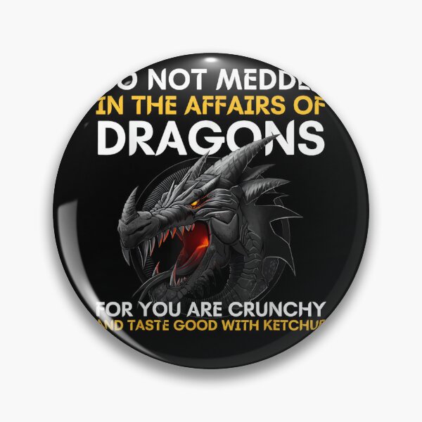 Item preview, Do Not Meddle Dragon Humor Art designed and sold by AriePollich.