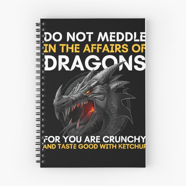 Item preview, Do Not Meddle Dragon Humor Art designed and sold by AriePollich.