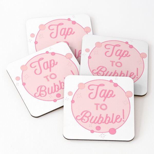 Item preview, Tap To Bubble, Pink | Wicked, Glinda designed and sold by Sierra Hendershot.