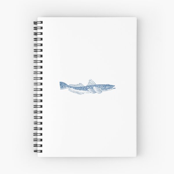 Item preview, Tiger Flathead blue fish  designed and sold by IreneScribz.