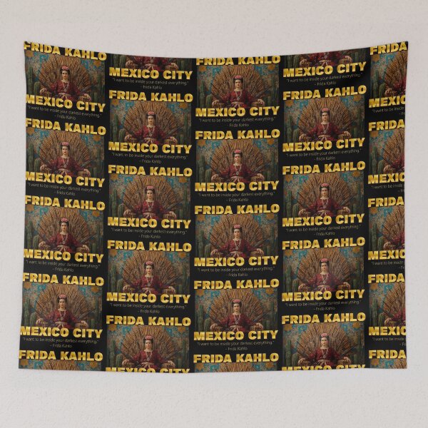 Item preview, Frida Kahlo: Mexico City (Limited Edition Print #27) designed and sold by santo ✝abú.