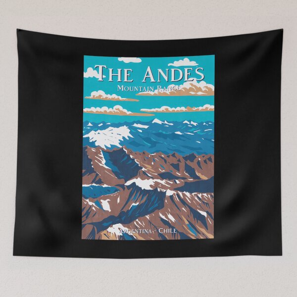 Item preview,  The Andes Mountain Range South America Poster designed and sold by Keshanaser.